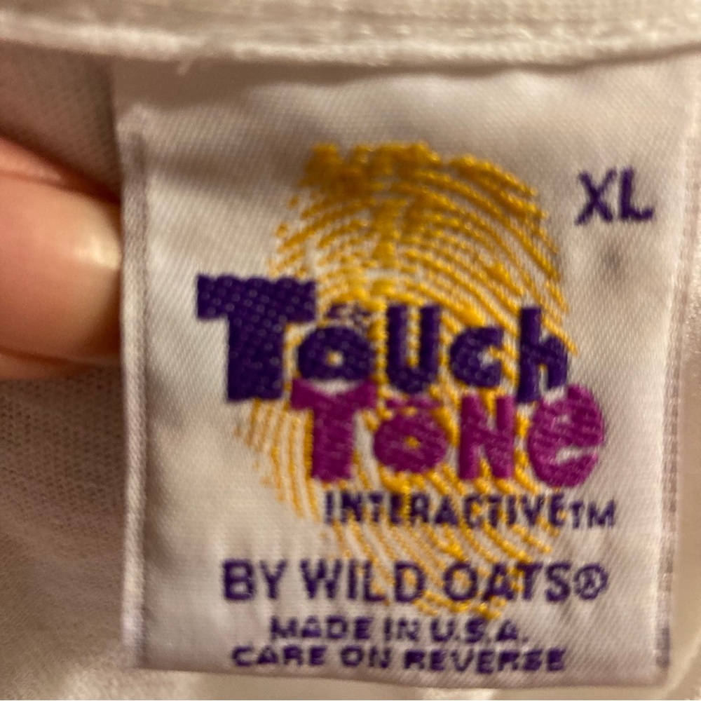Vintage 1997 Elvis Presley Touch Tone Interactive Wild Oats XL T-shirt. - Picture 4 of 5